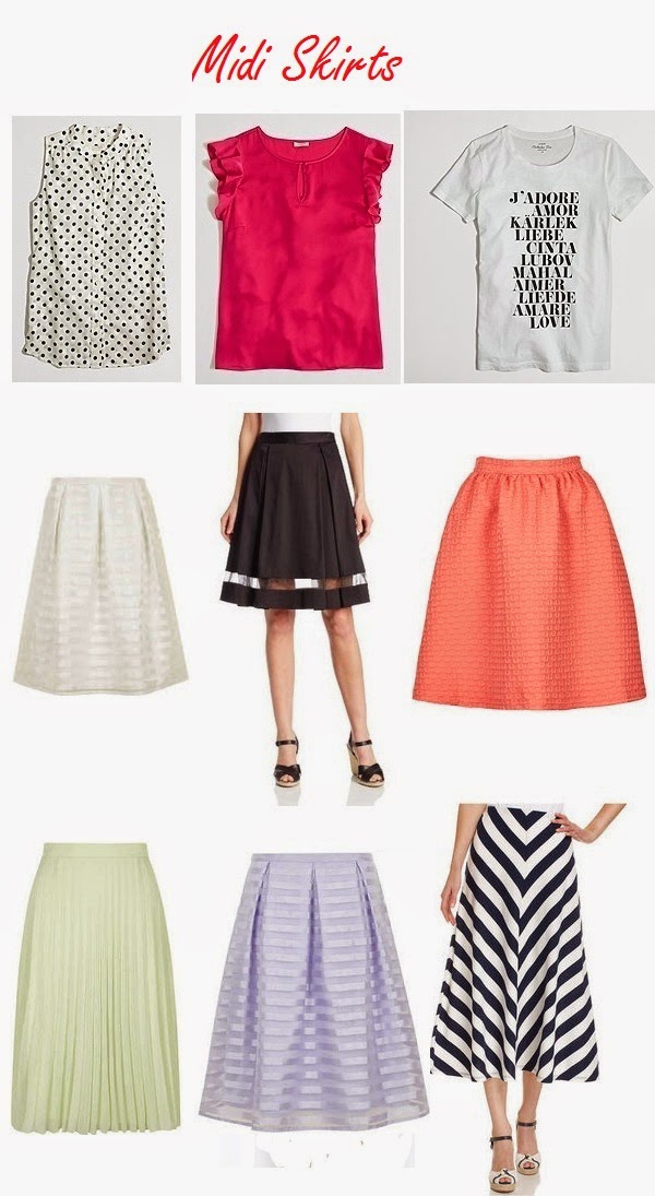 Midi Skirt Choices