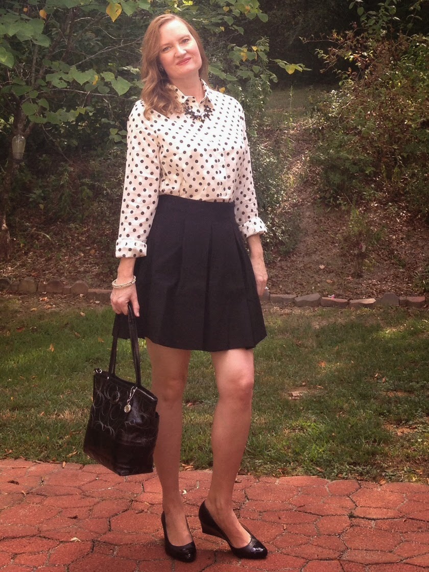 Black Skater Skirt