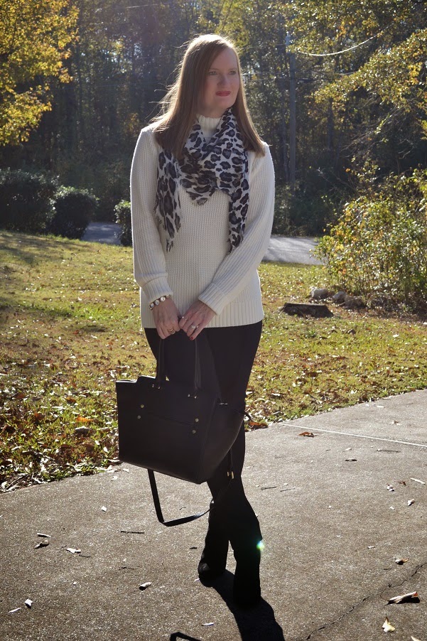 Black, White & Leopard