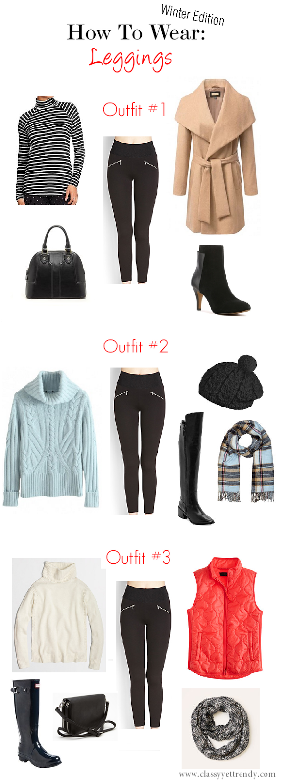 How To Wear Leggings 3 Ways