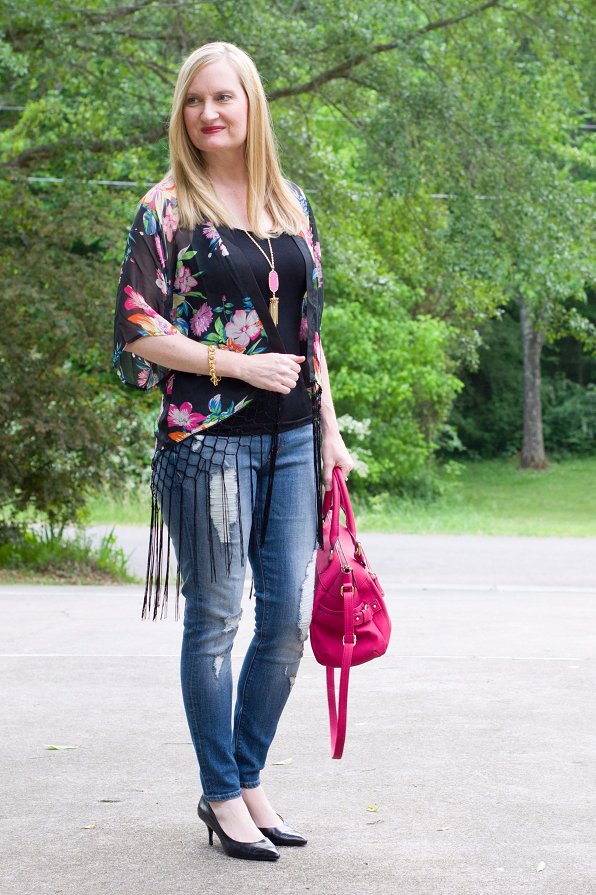 Trendy Wednesday Link Up #23: Spring Kimono