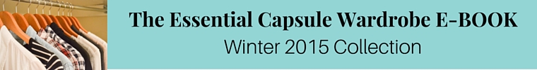 Capsule Wardrobe Winter 2015 Collection banner