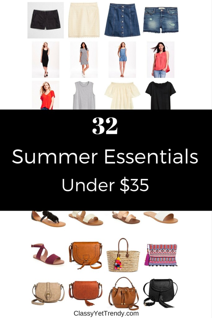 2 summer essentials under $35