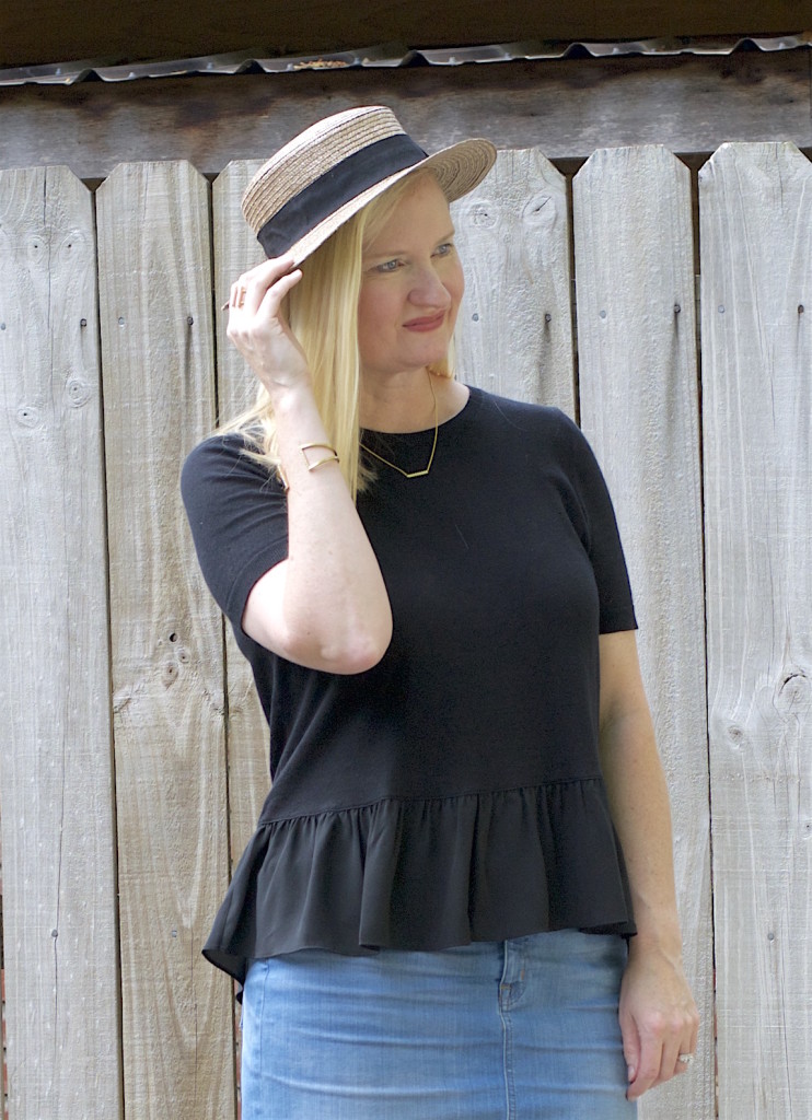 Ruffles and Frayed Denim 6