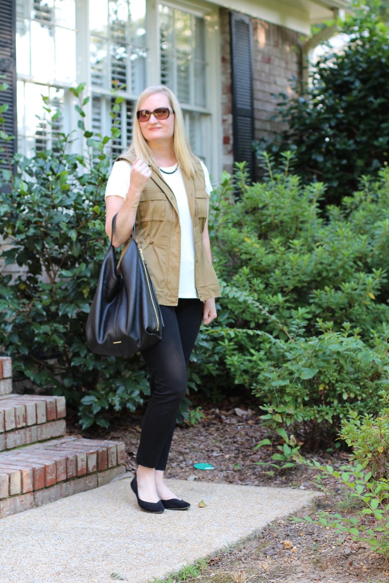 Black, White & Olive (Trendy Wednesday Link-up #87)