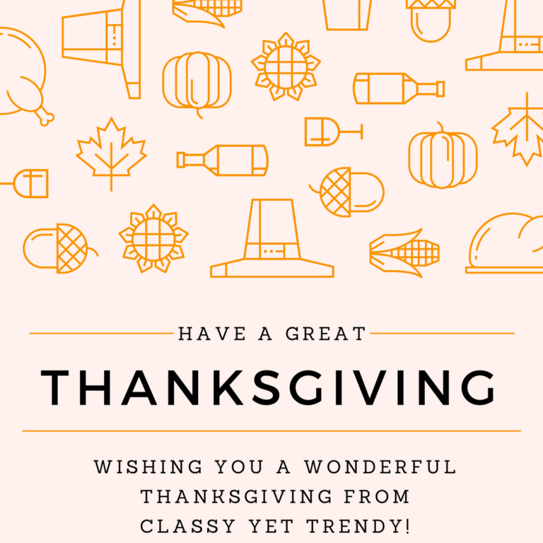 Happy Thanksgiving!