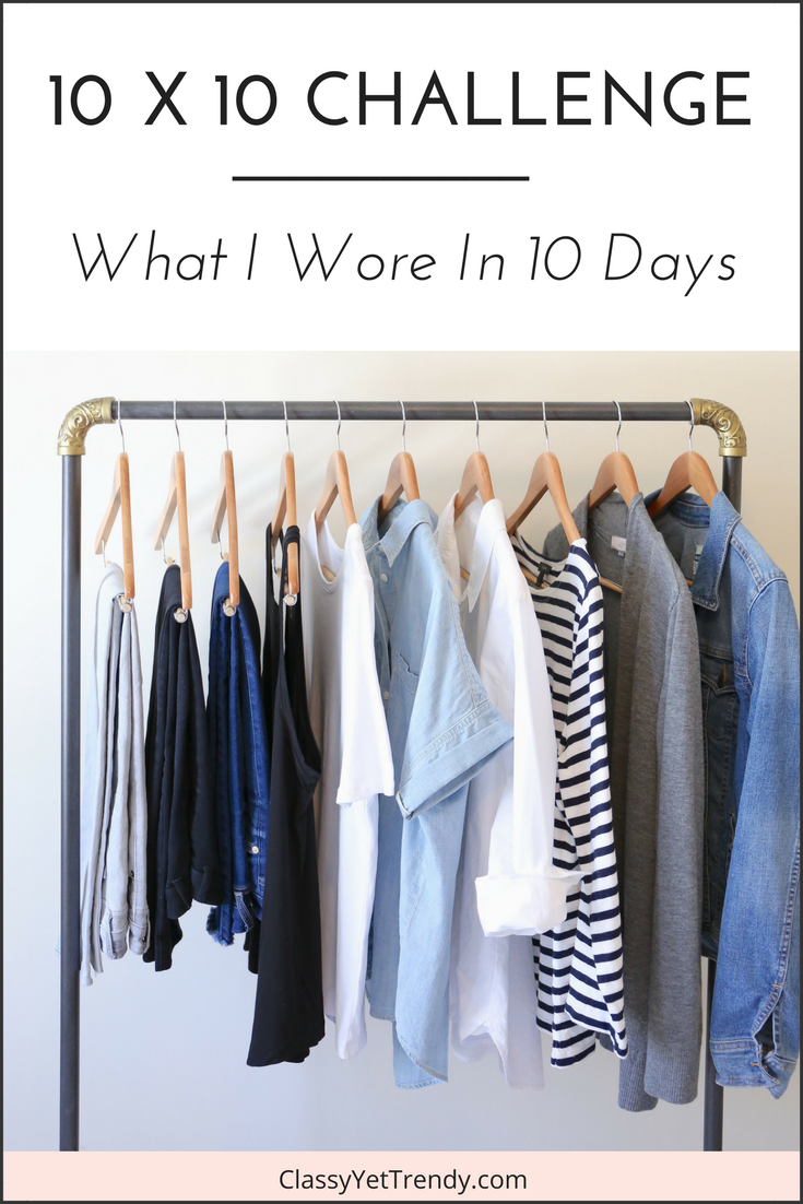 10×10 Challenge: What I Wore In 10 Days