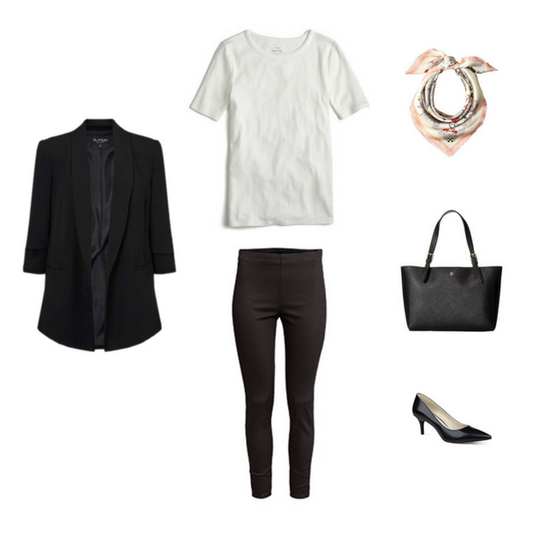 French Minimalist Capsule Wardrobe Spring 2017 - outfit #11