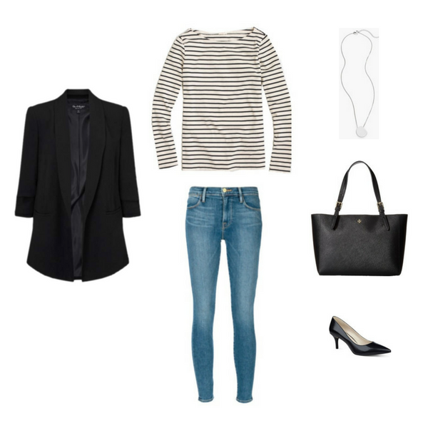 French Minimalist Capsule Wardrobe Spring 2017 - outfit #27