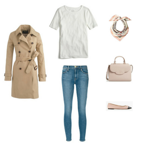 French Minimalist Capsule Wardrobe Spring 2017 - outfit #3