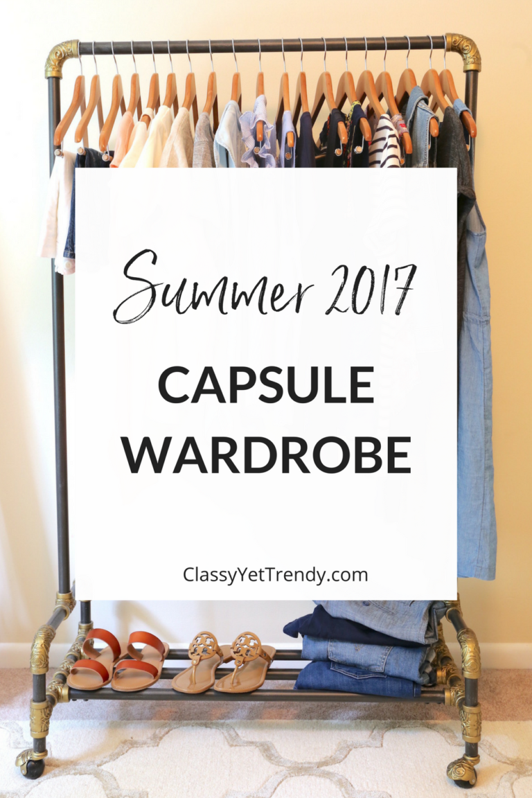 My Summer 2017 Capsule Wardrobe