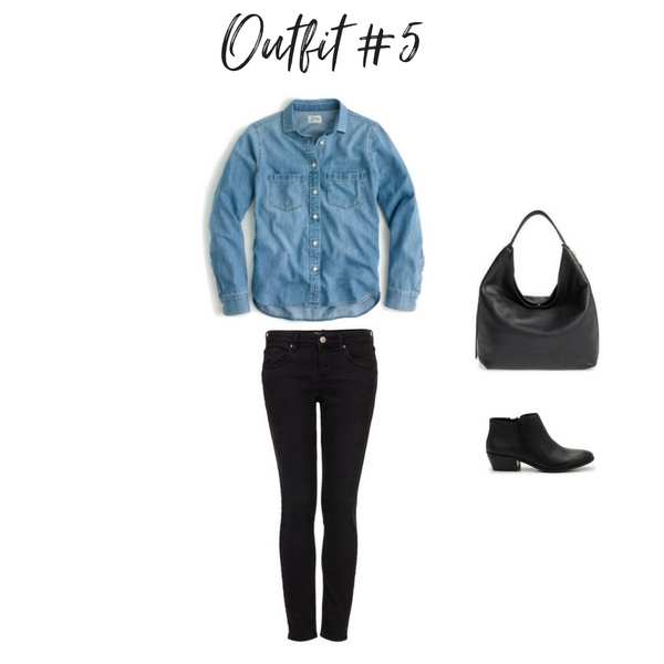 How To Create Outfits With a Core Closet - Outfit #5