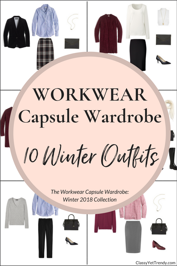 Create a Workwear Capsule Wardrobe: 10 Winter Outfits