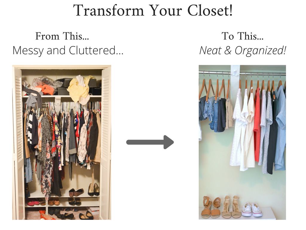 Transform Your Closet - Stay At Home Mom Summer 2018