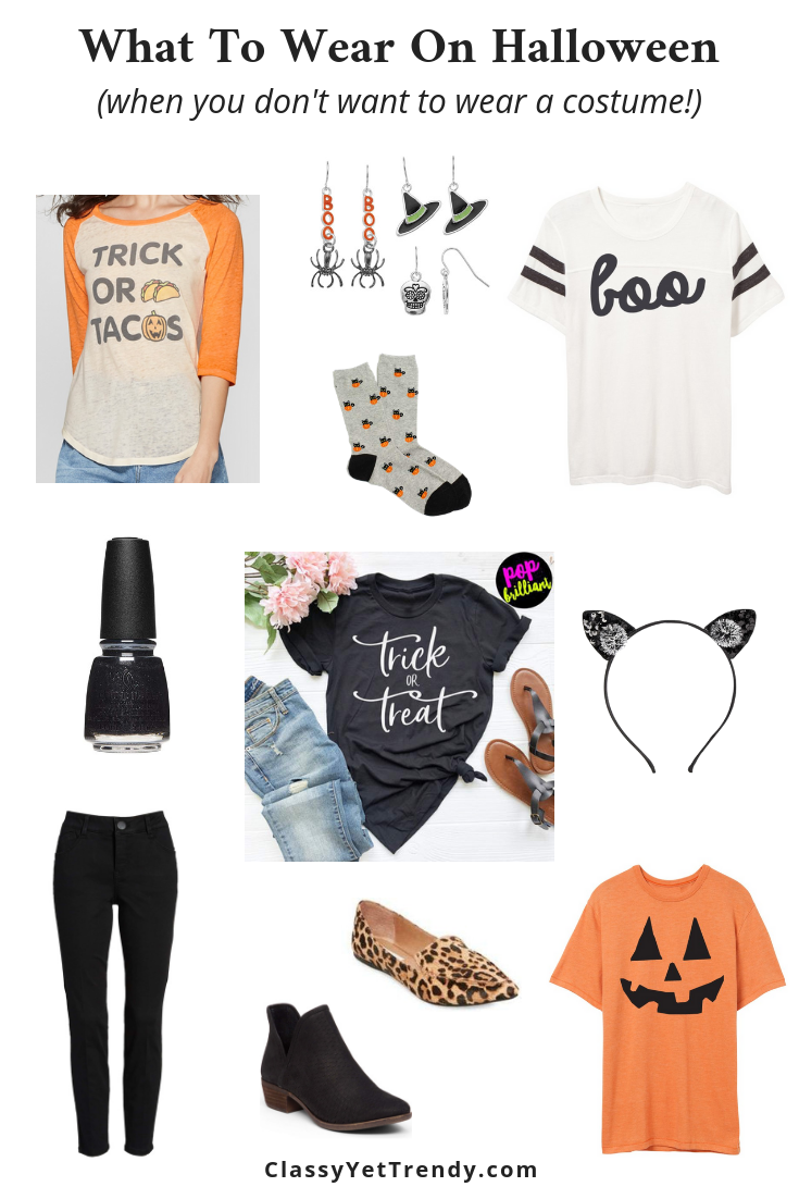 What To Wear On Halloween (when you don’t want to wear a costume)