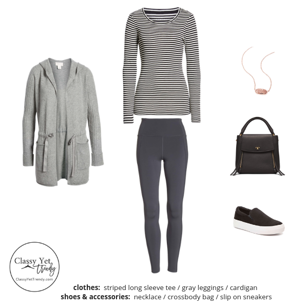 Athleisure Capsule Wardrobe - Winter 2018-2019 - Outfit 80