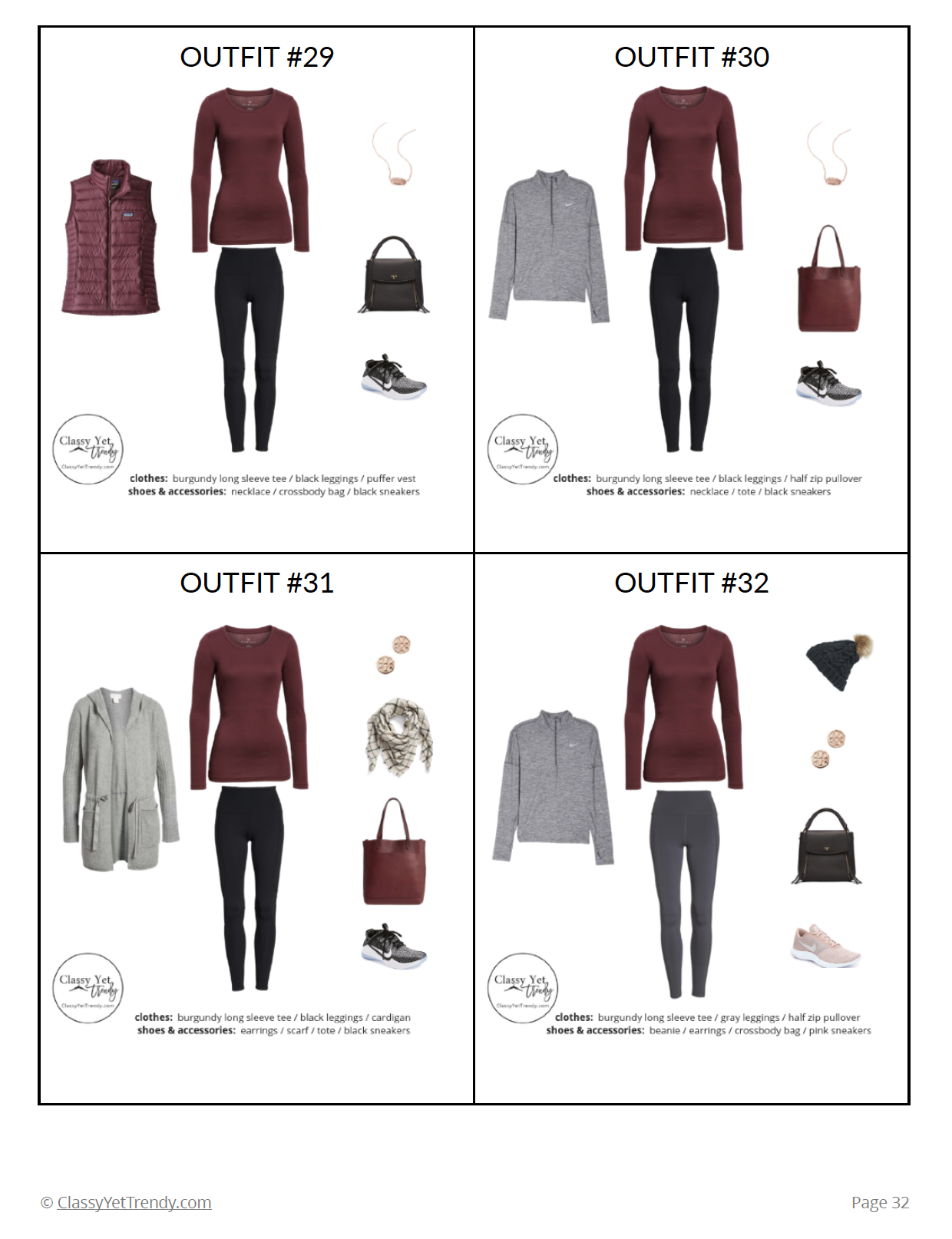 Athleisure Capsulce Wardrobe - Winter 2018-2019 - page 32