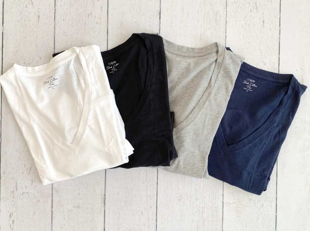 J-Crew-Factory-Nordstrom-Try-On-March-2020-black-white-gray-navy-tee