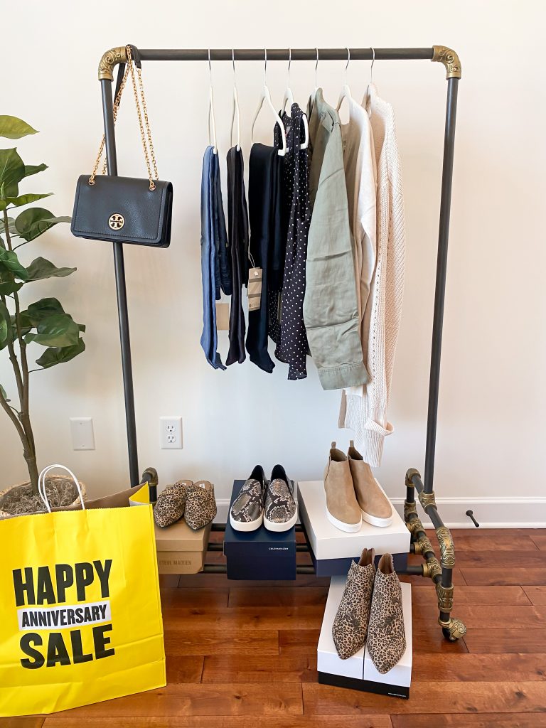 Nordstrom Anniversary Sale 2020 Try-On Round 2 - clothes rack