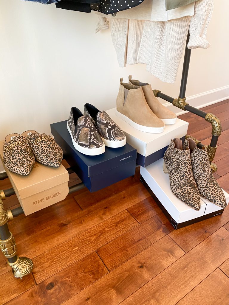 Nordstrom Anniversary Sale 2020 Try-On Round 2 - clothes rack shoes