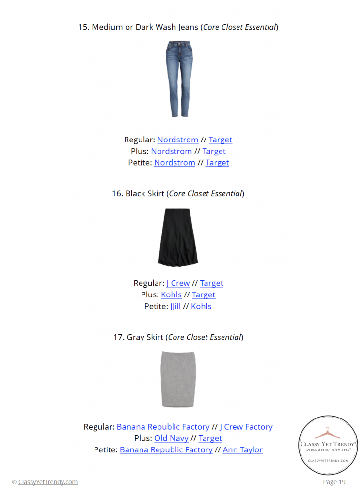 The French Minimalist Capsule Wardrobe - Fall 2020 - pg 19