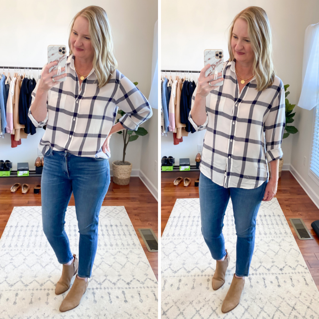 DUAL OUTFIT - GRAYSON LIQUID FLANNEL PLAID