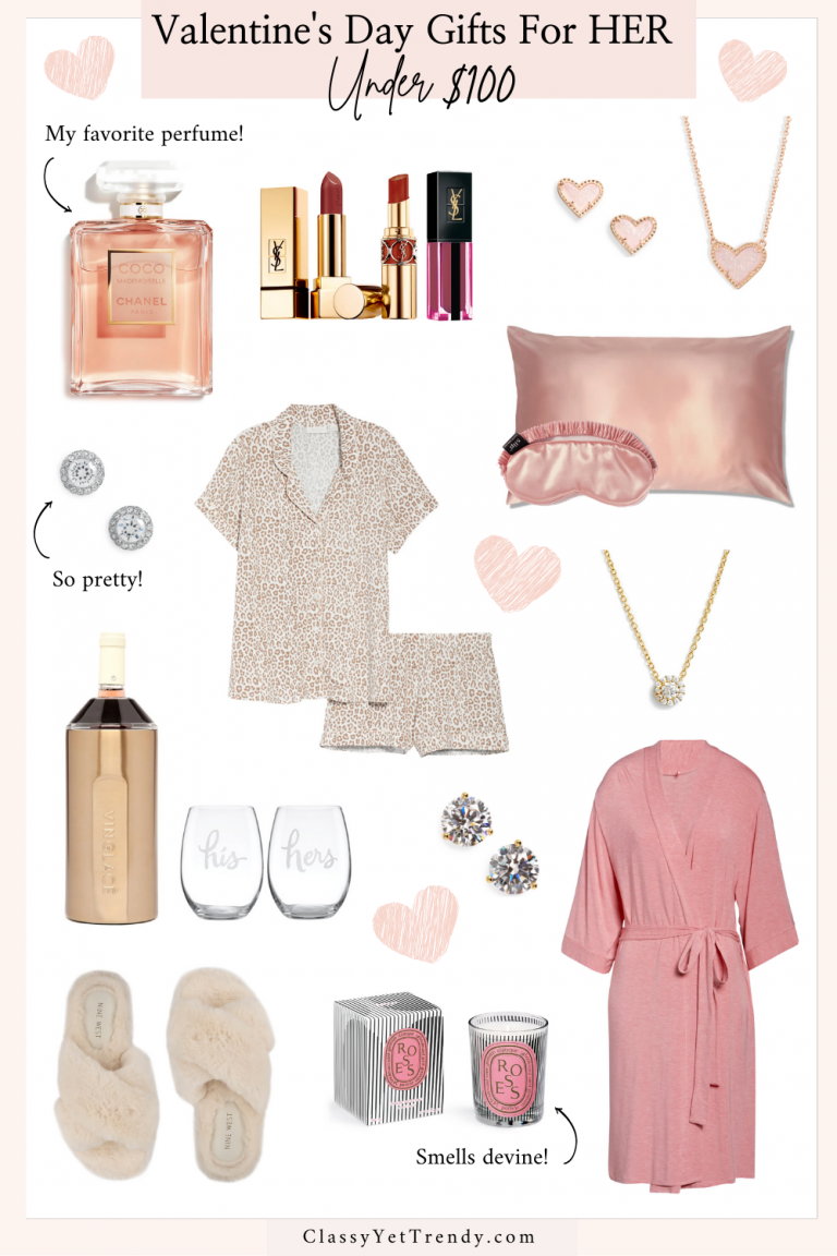 Valentine’s Day Gifts For Her and Him Under $100
