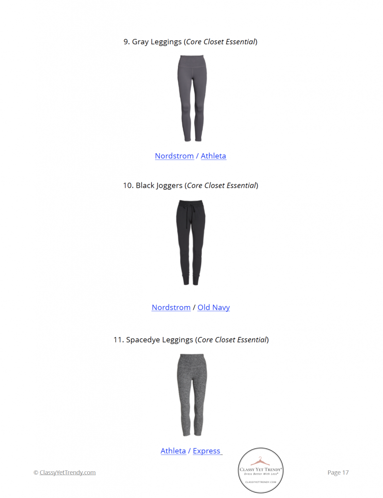 French Minimalist Capsule Wardrobe Spring 2021 - pg 17