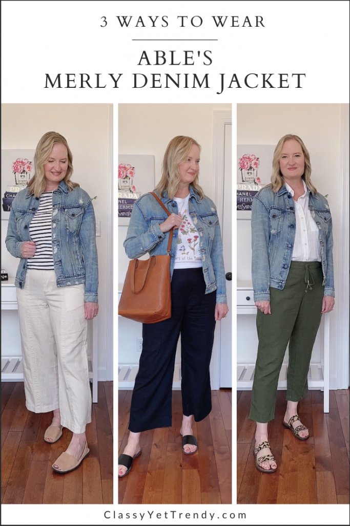 3 Ways To Wear FashionABLE ABLE Merly Denim Jacket