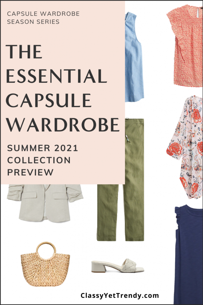 Essential Summer 2021 Capsule Wardrobe Sneak Peek