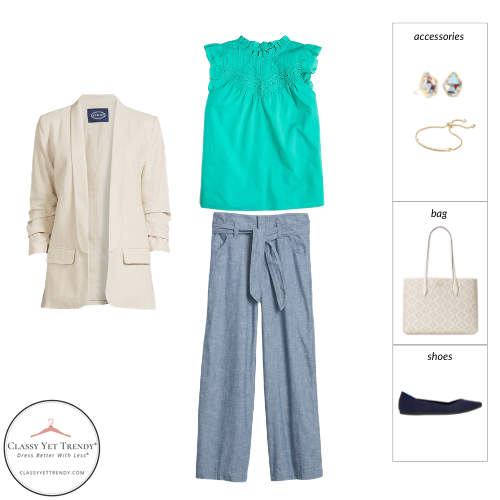 Workwear Capsule Wardrobe Summer 2021 - outfit 13
