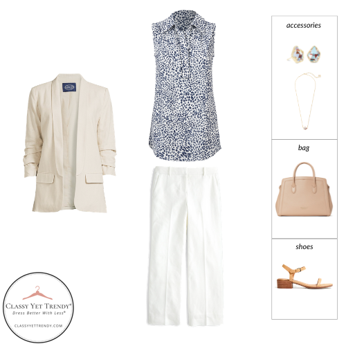 Workwear Capsule Wardrobe Summer 2021 - outfit 42