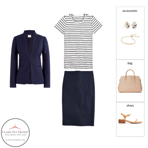 Workwear Capsule Wardrobe Summer 2021 - outfit 79