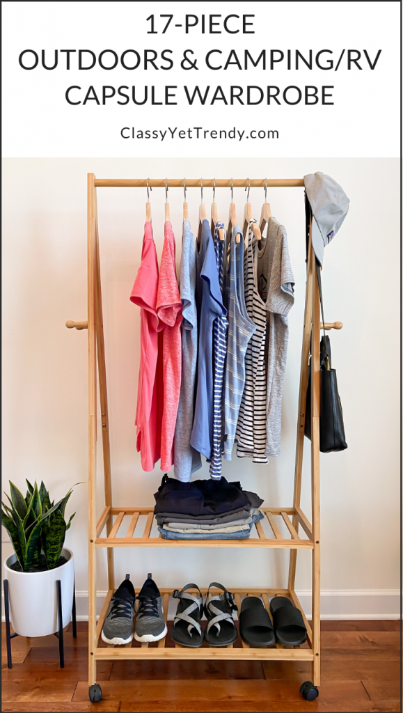 My 17-Piece Summer 2021 Outdoors Camping RV Capsule Wardrobe