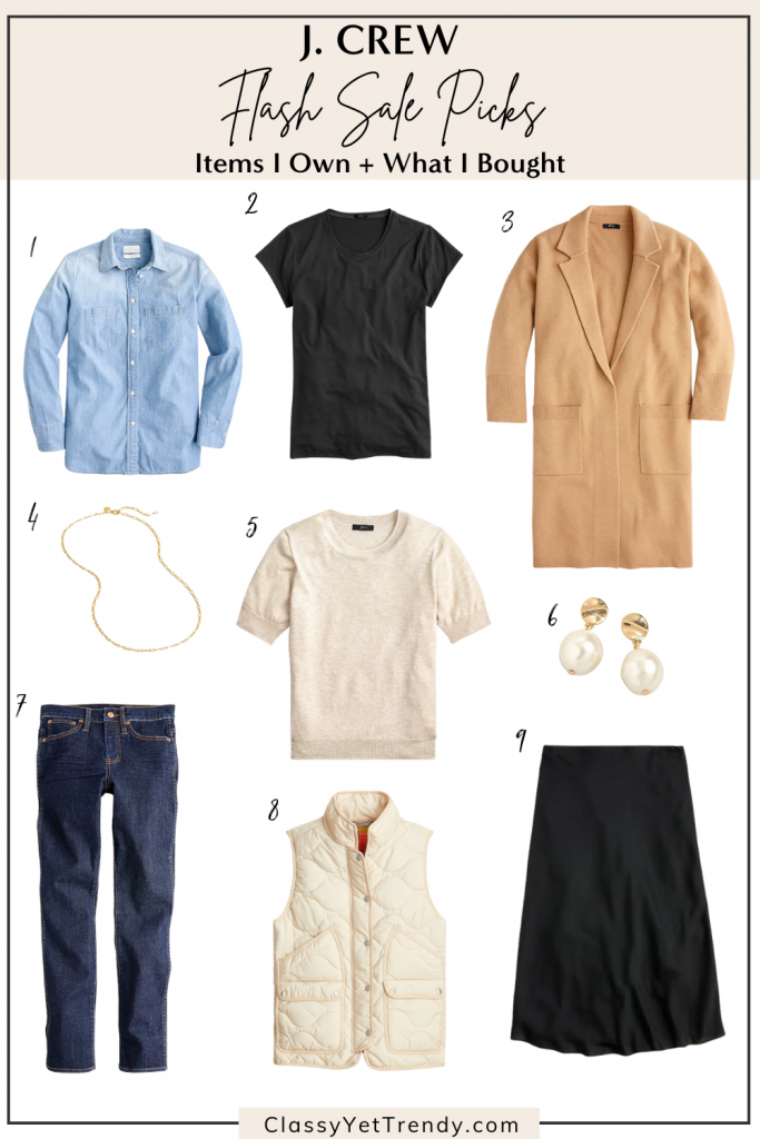 J CREW 30 OFF FLASH SALE AUGUST 2021