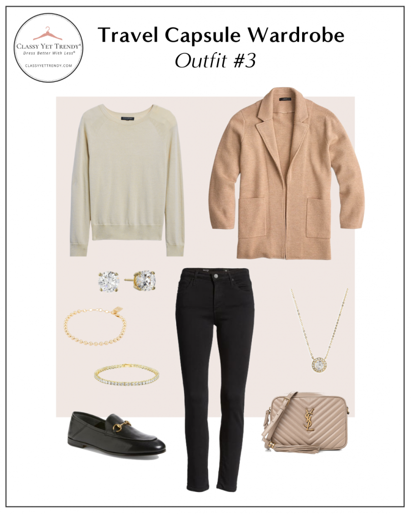 TRAVEL CAPSULE WARDROBE - OUTFIT 3