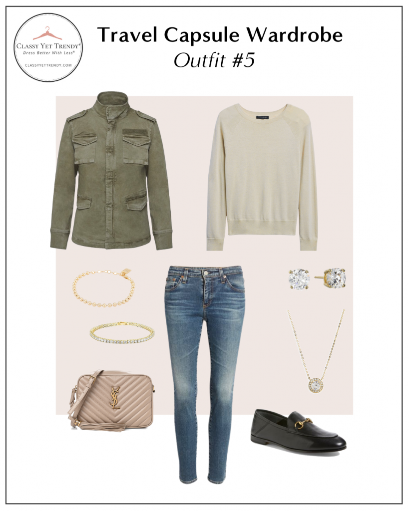 TRAVEL CAPSULE WARDROBE - OUTFIT 5
