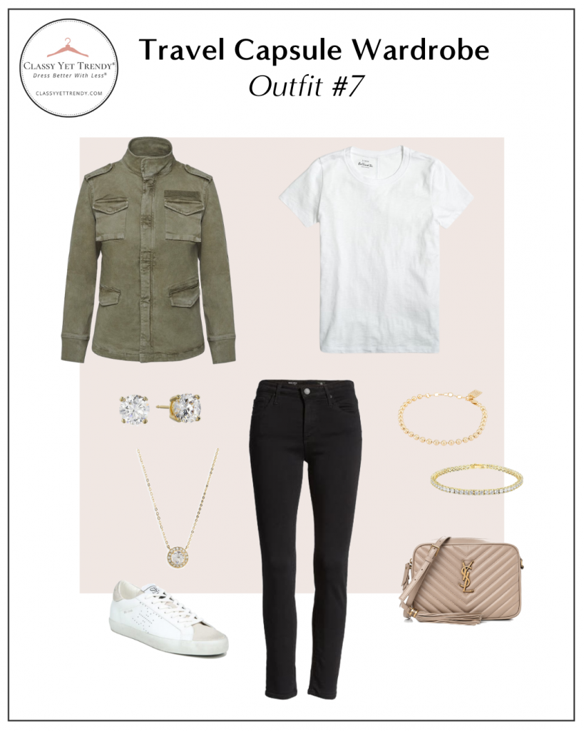 TRAVEL CAPSULE WARDROBE - OUTFIT 7