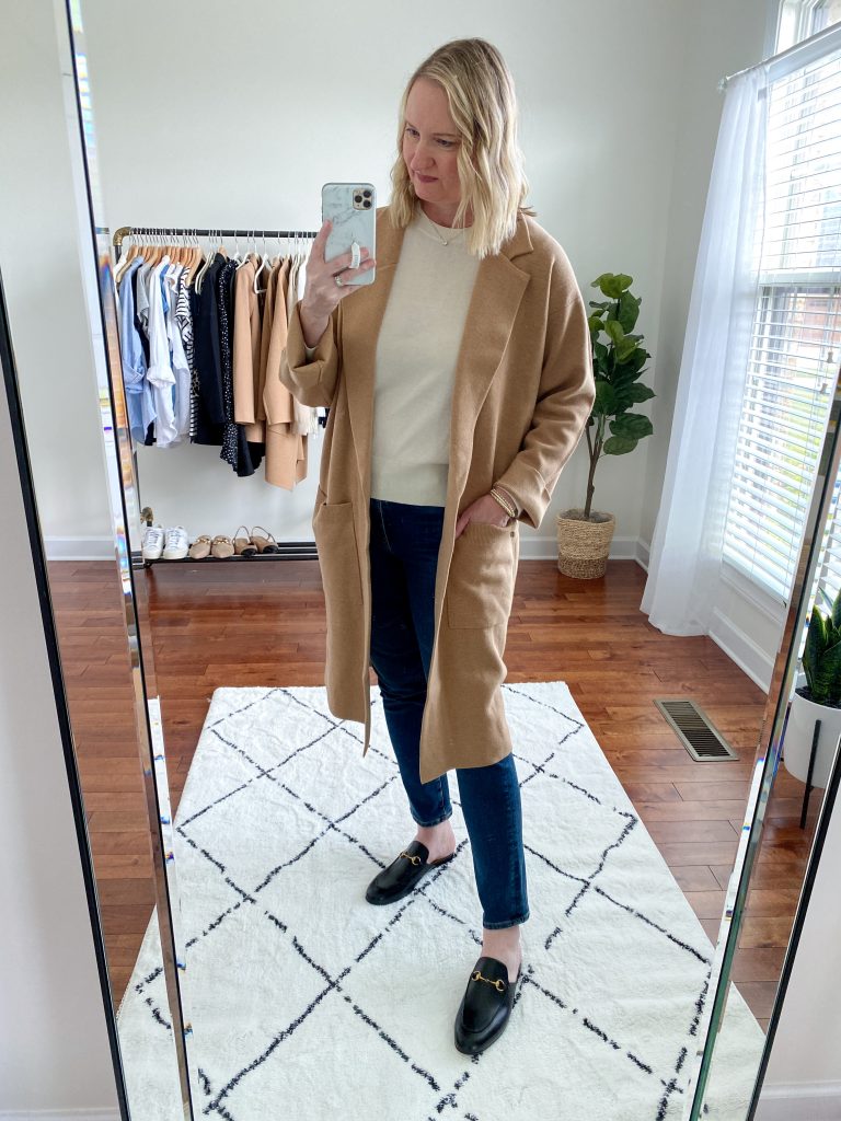 Try-On Session September 2021 - J Crew Ella Sweater Blazer