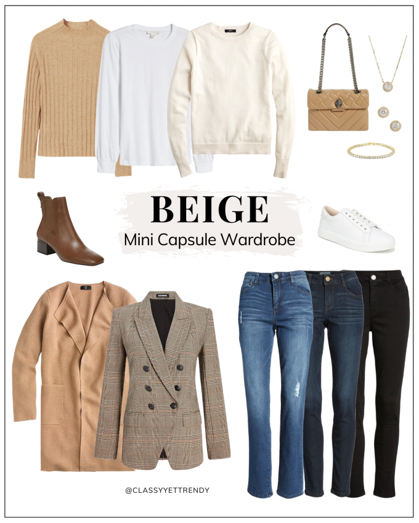 Fashion Elo - BEIGE MINI CAPSULE WARDROBE - INSTAGRAM