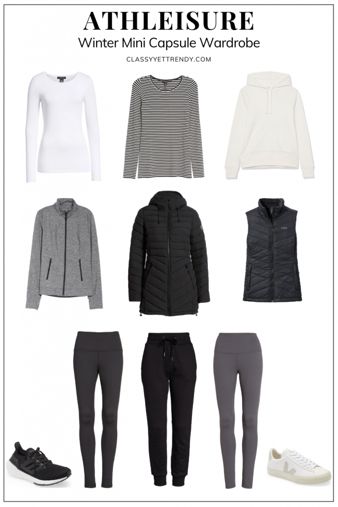 Fashion Elo - ATHLEISURE WINTER MINI CAPSULE WARDROBE - PIN