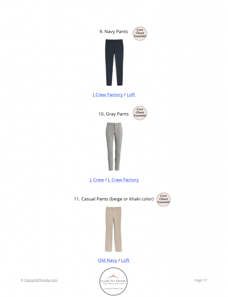 Teacher Capsule Wardrobe Spring 2022 - pg 17