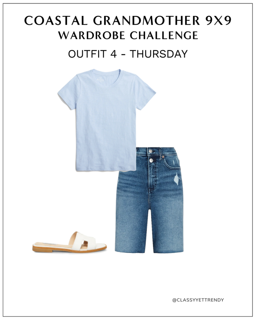 Fashion Elo COASTAL GRANDMOTHER 9X9 CHALLENGE JUNE 2022 - OUTFIT 4