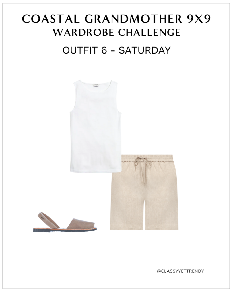 Fashion Elo COASTAL GRANDMOTHER 9X9 CHALLENGE JUNE 2022 - OUTFIT 6