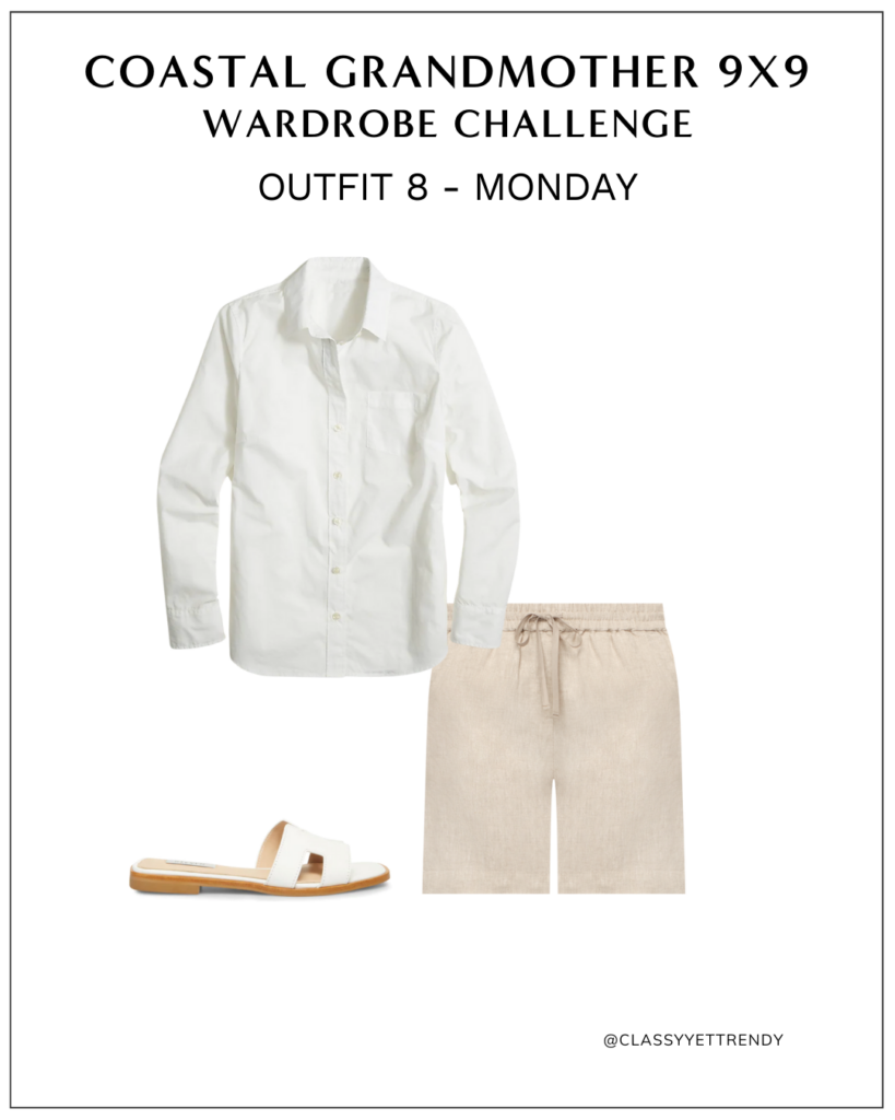 Fashion Elo COASTAL GRANDMOTHER 9X9 CHALLENGE JUNE 2022 - OUTFIT 8