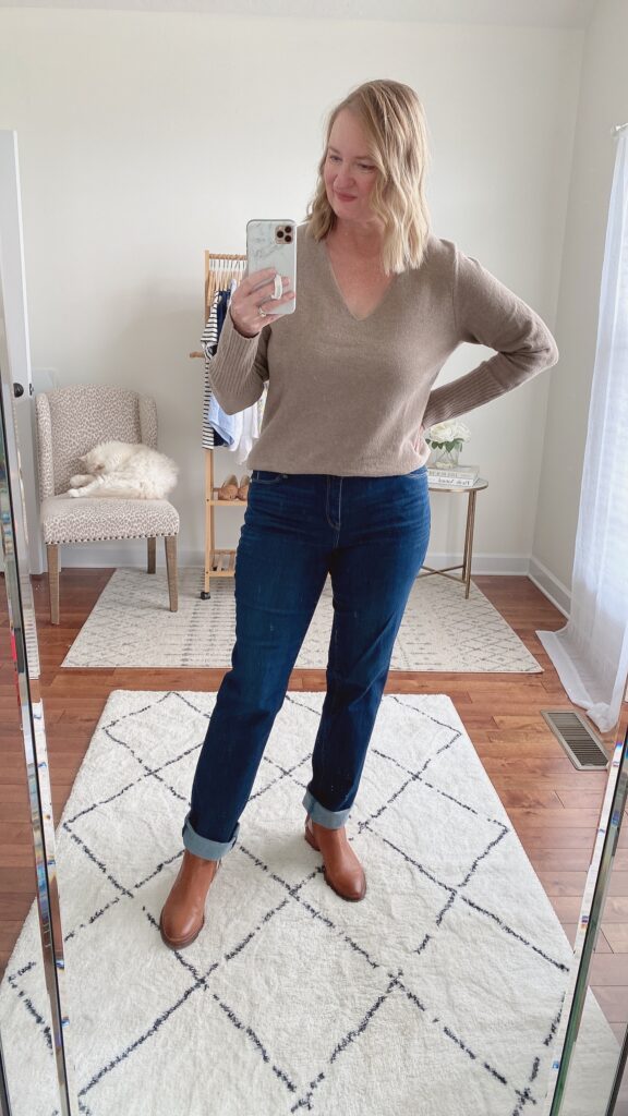 WIT WISDOM JEANS TRY ON - ABSOLUTION STRAIGHT LEG