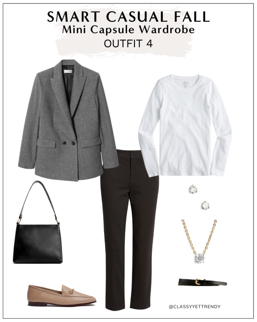 SMART CASUAL MINI CAPSULE WARDROBE FALL 2022 - OUTFIT 4
