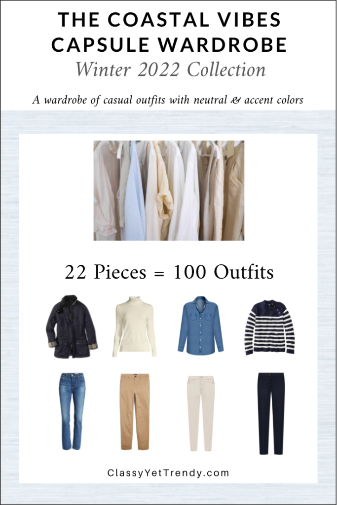 Coastal Vibes Capsule Wardrobe Winter 2022 cover