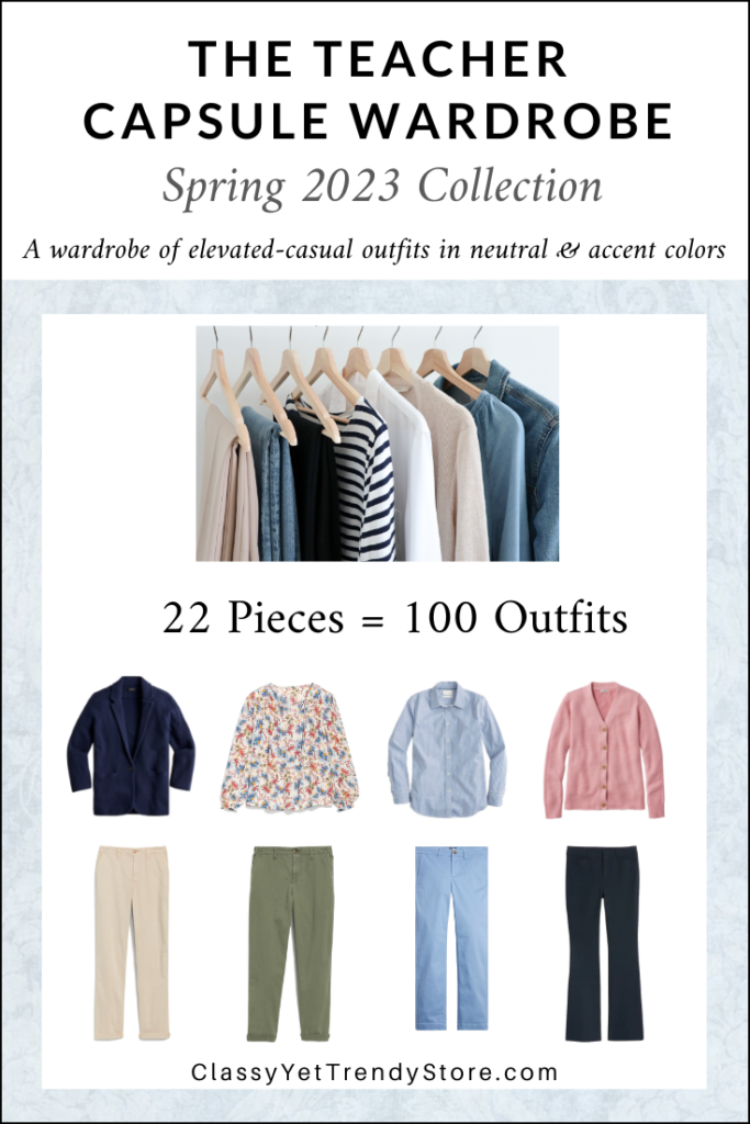 Teacher Capsule Wardrobe SPRING 2023 cover