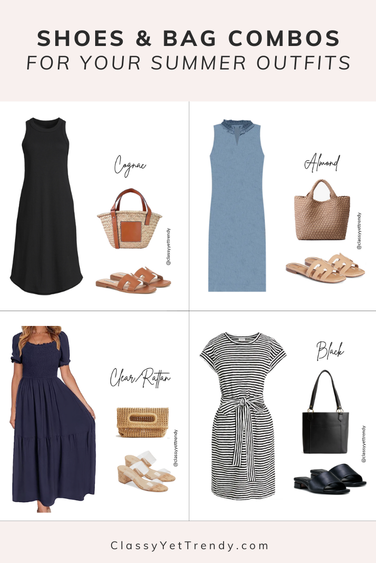 Shoes and Bag Combos For Your Summer Outfits